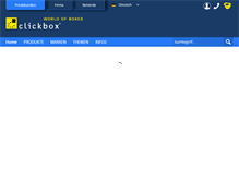 Tablet Screenshot of clickbox.de