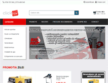 Tablet Screenshot of clickbox.ro